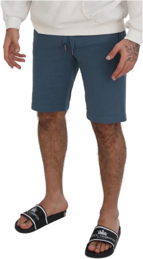 Dolce & Gabbana Blauwe Elegante Bermuda Shorts Regular Fit Blue Heren - Foto 3