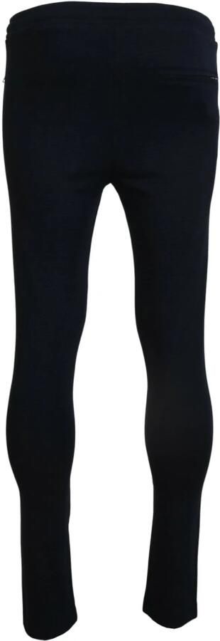Dolce & Gabbana Blauwe Heren Sport Katoenen Sweatpants Broek Blue Heren - Foto 3