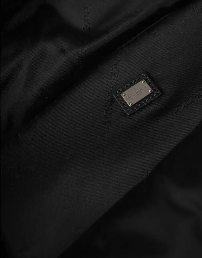 Dolce & Gabbana Blauwe Nylon DGFamily Patch Rugzak Blue Unisex - Foto 2