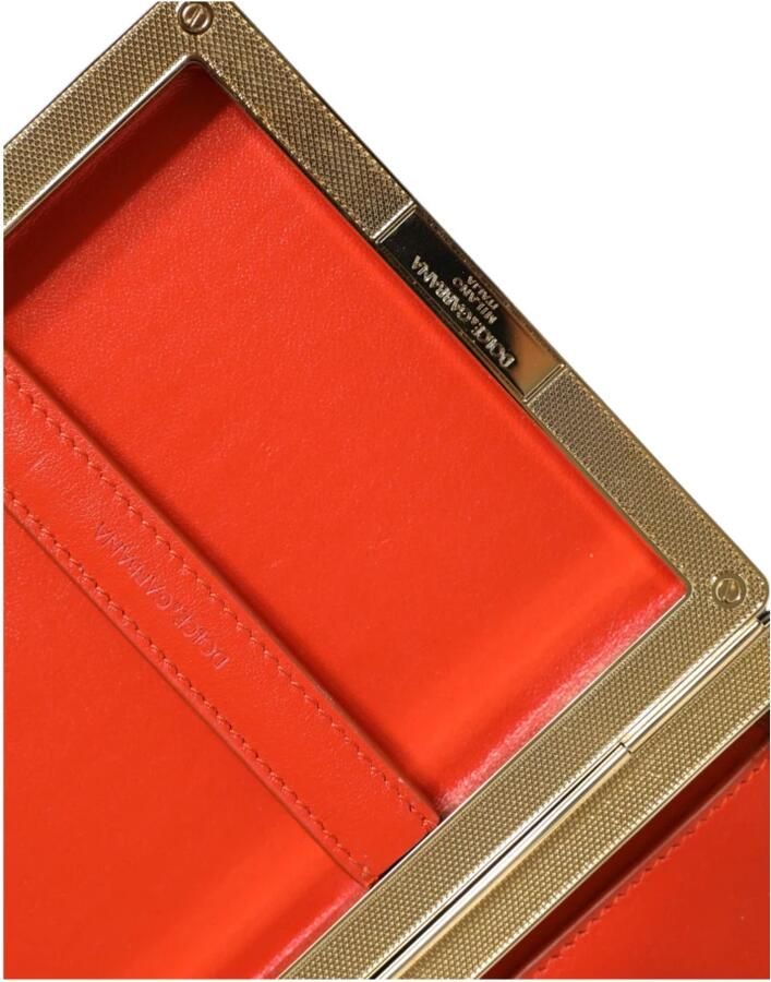 Dolce & Gabbana Blauwe Suède Clutch met Kaartsleuven Blue Dames - Foto 3