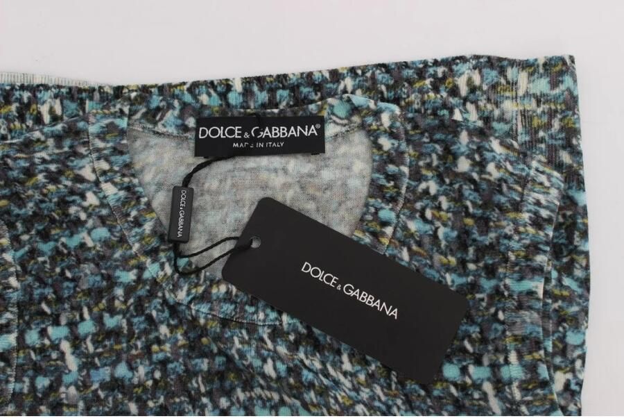 D&G Overhemd D&G Dolce Gabbana mouwloze top getailleerd veelkleurig - Foto 3