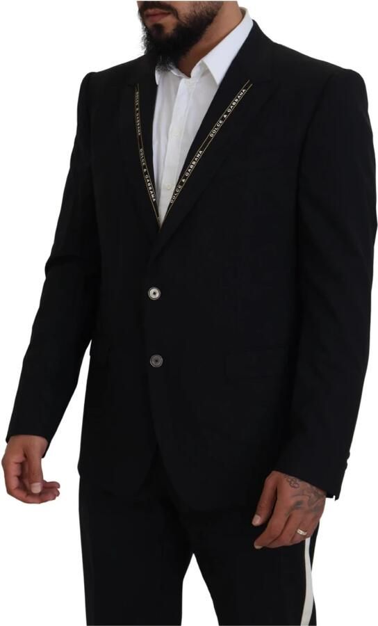 Dolce & Gabbana Klassieke Zwarte Single Breasted Blazer Black Heren - Foto 4