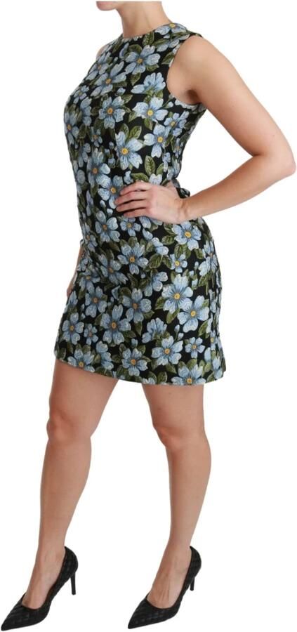 Dolce & Gabbana Prachtige Shift Mini Jurk met Bloemenprint Multicolor Dames - Foto 2