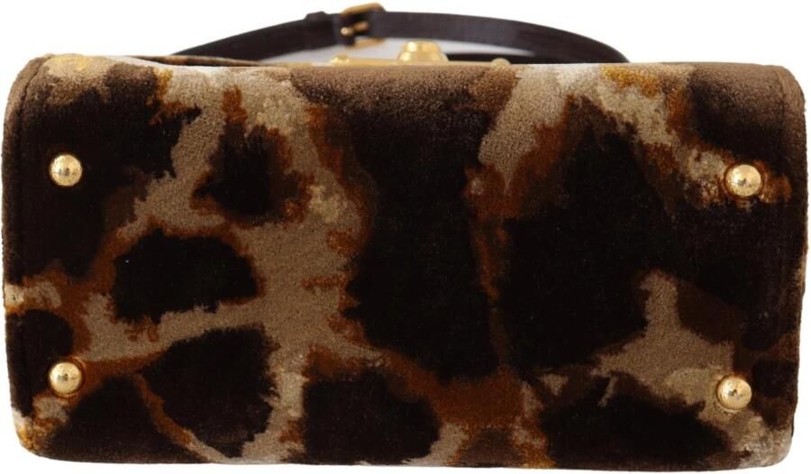 Dolce & Gabbana Bruine Giraffe Crossbody Tas Stijlvol en Functioneel Brown Dames - Foto 3