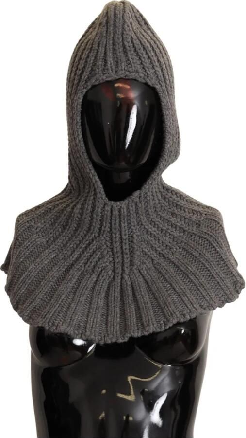 Dolce & Gabbana Grijze Kasjmier Gebreide Wrap Sjaal Gray Dames - Foto 2