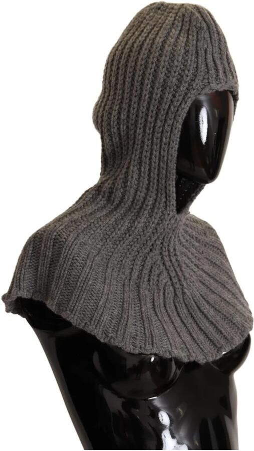 Dolce & Gabbana Grijze Kasjmier Gebreide Wrap Sjaal Gray Dames - Foto 3