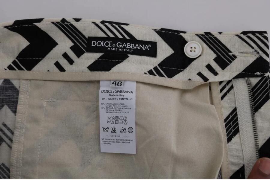 Dolce & Gabbana Casual kniehoge gestreepte shorts Multicolor Heren - Foto 3