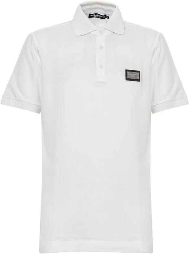 Dolce & Gabbana Heren T-shirts & Polos Bianco Ss25 White Heren - Foto 8