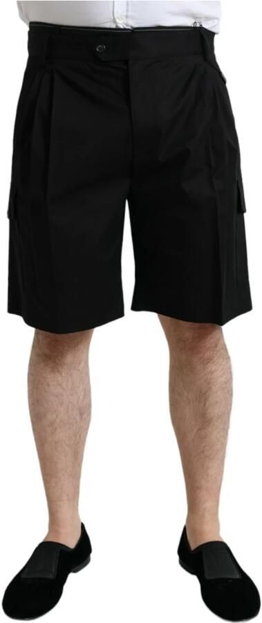 D&G Korte Broek D&G Geplooide cargoshorts - Foto 4
