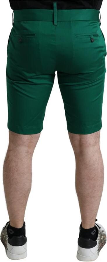 D&G Korte Broek D&G Classic Fit Groene Shorts - Foto 3