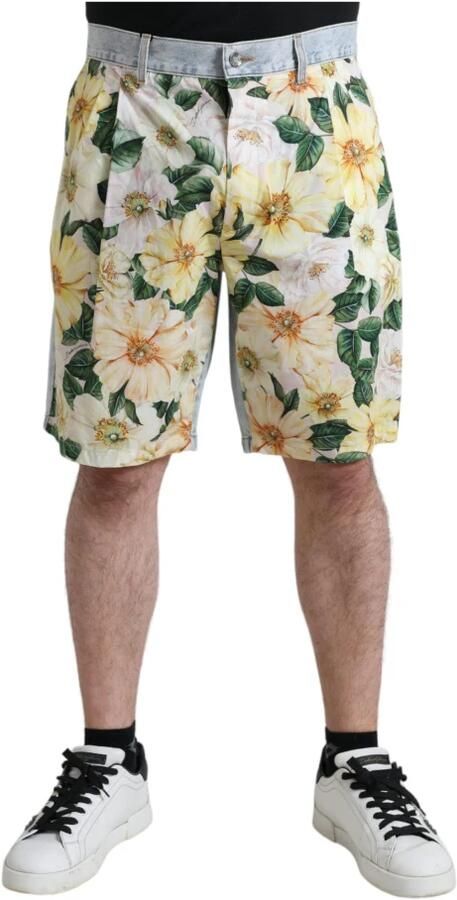 Dolce & Gabbana Multicolor Bloemenprint Bermuda Shorts Multicolor Heren - Foto 5
