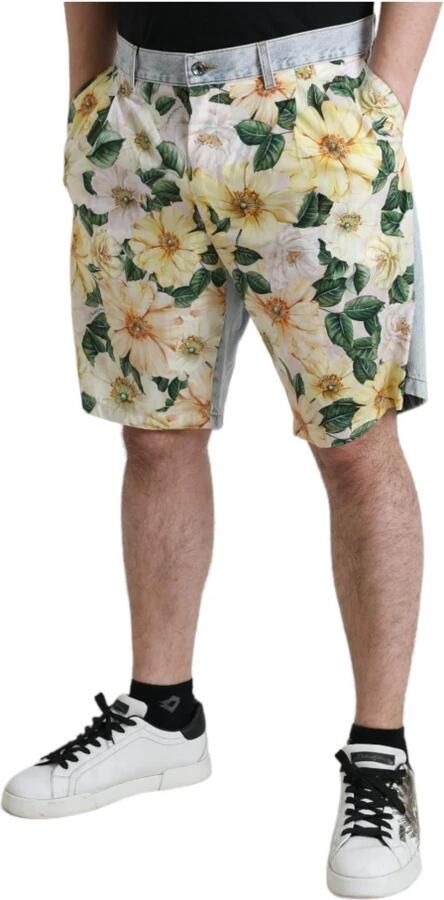Dolce & Gabbana Multicolor Bloemenprint Bermuda Shorts Multicolor Heren - Foto 3