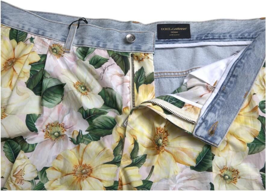 Dolce & Gabbana Multicolor Bloemenprint Bermuda Shorts Multicolor Heren - Foto 2