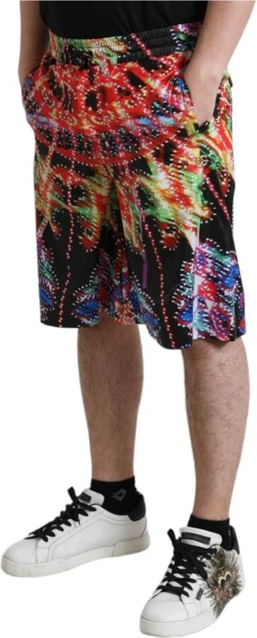 Dolce & Gabbana Multicolor Luminary Print Bermuda Shorts Multicolor Heren - Foto 3