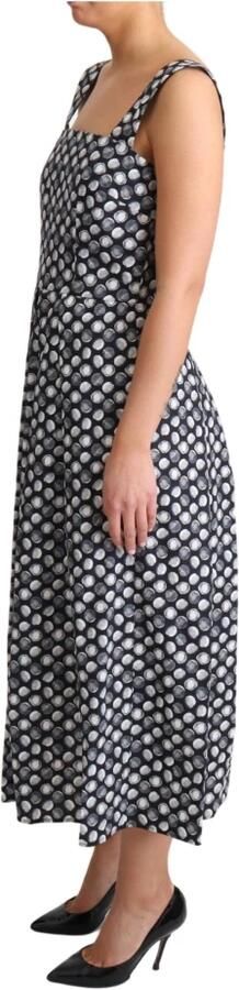 Dolce & Gabbana Comfortabele en stijlvolle katoenen jurk Blue Dames - Foto 4
