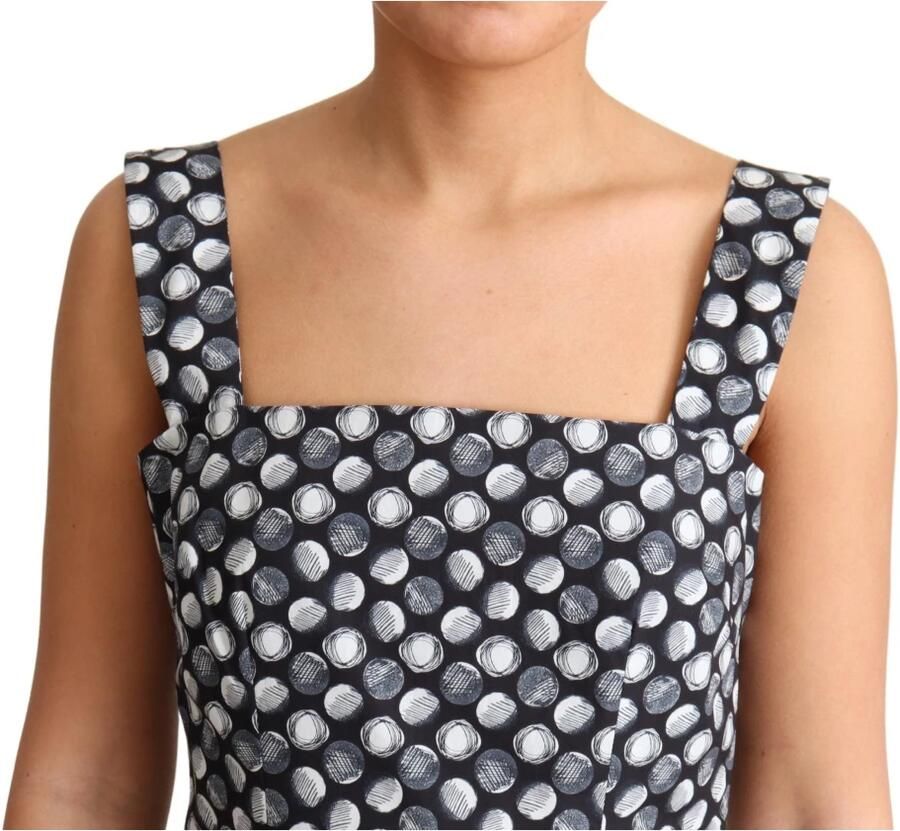 Dolce & Gabbana Comfortabele en stijlvolle katoenen jurk Blue Dames