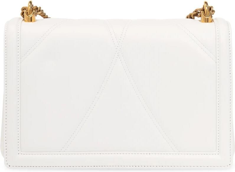 Dolce&Gabbana Crossbody bags Large Devotion Bag in Quilted Nappa Leather in wit - Foto 7