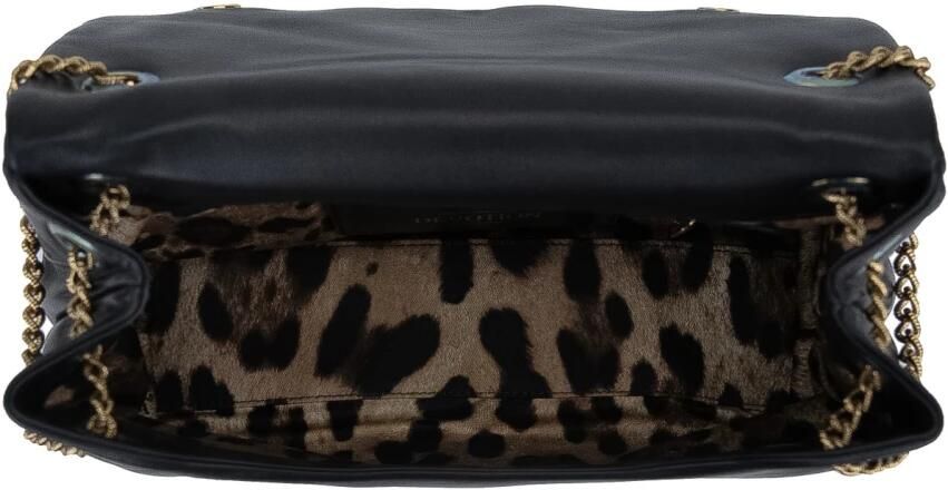 Dolce & Gabbana Soft Devotion Crossbody Tas met DG Heilig Hart Black Dames - Foto 4