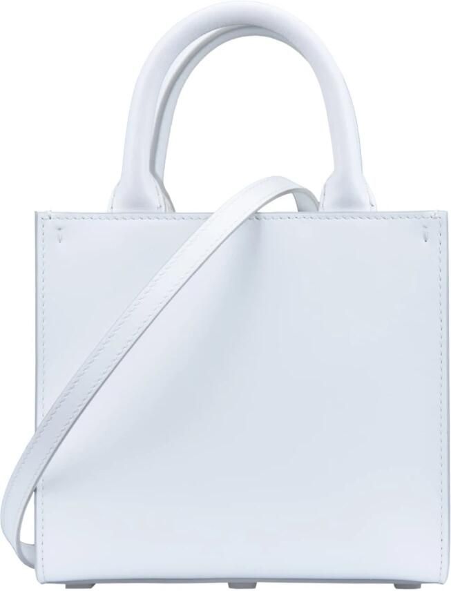 Dolce & Gabbana Modieuze Witte Handtas met Comfortabele Hak White Dames - Foto 2