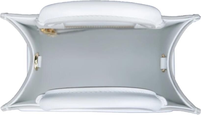 Dolce & Gabbana Modieuze Witte Handtas met Comfortabele Hak White Dames - Foto 4