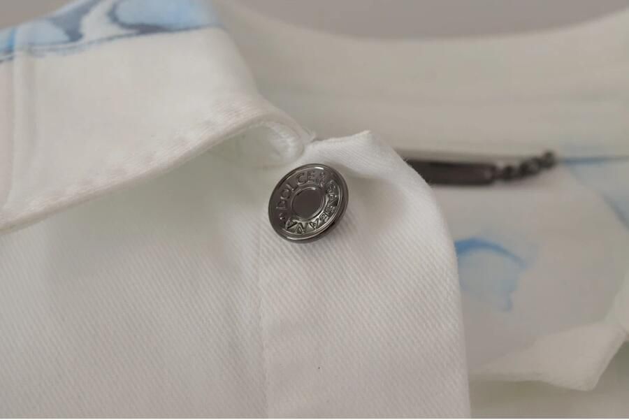 Dolce & Gabbana Stijlvolle Heren Katoenen Jas & Jas White Heren - Foto 7