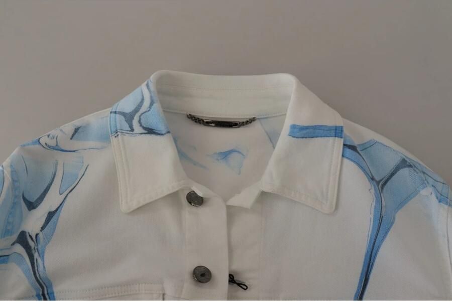 Dolce & Gabbana Stijlvolle Heren Katoenen Jas & Jas White Heren - Foto 6