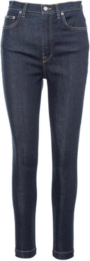 Dolce & Gabbana Zwarte High Waist Skinny Denim Jeans Black Dames - Foto 8