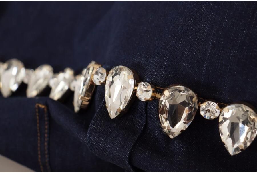 D&G Mantel D&G Dolce Gabbana CrystalEmbellished Denim Overhemd - Foto 2