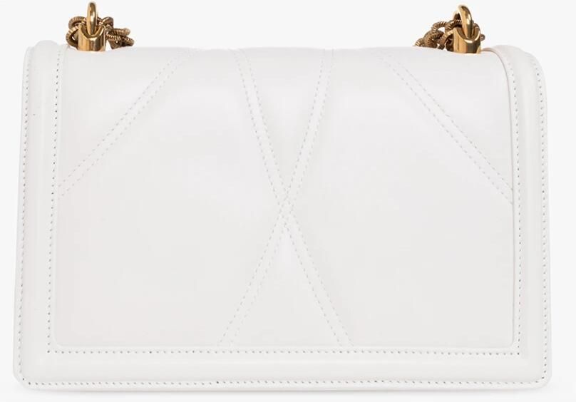 Dolce&Gabbana Crossbody bags Devotion Matelasse Quilted Shoulder Bag in wit - Foto 7