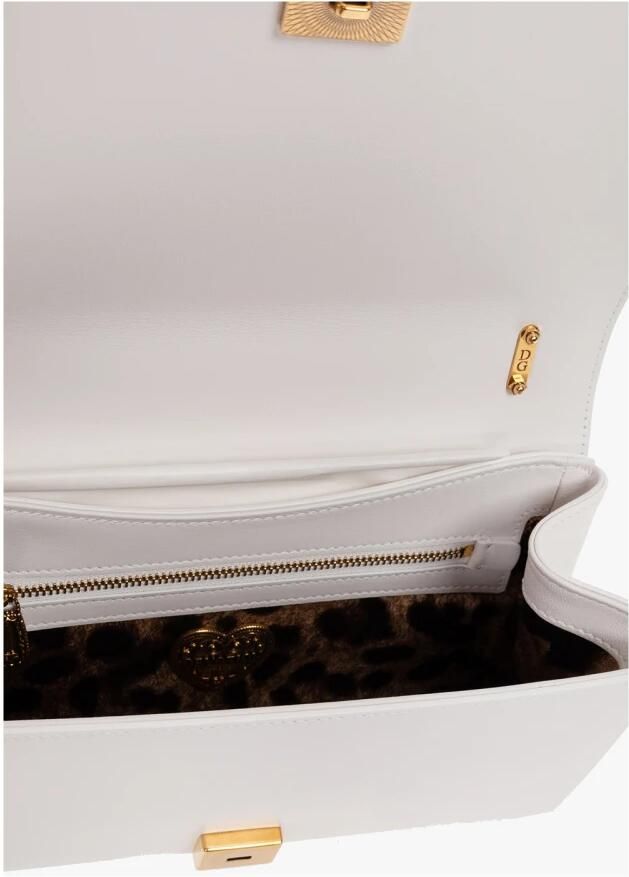Dolce&Gabbana Crossbody bags Devotion Matelasse Quilted Shoulder Bag in wit - Foto 4