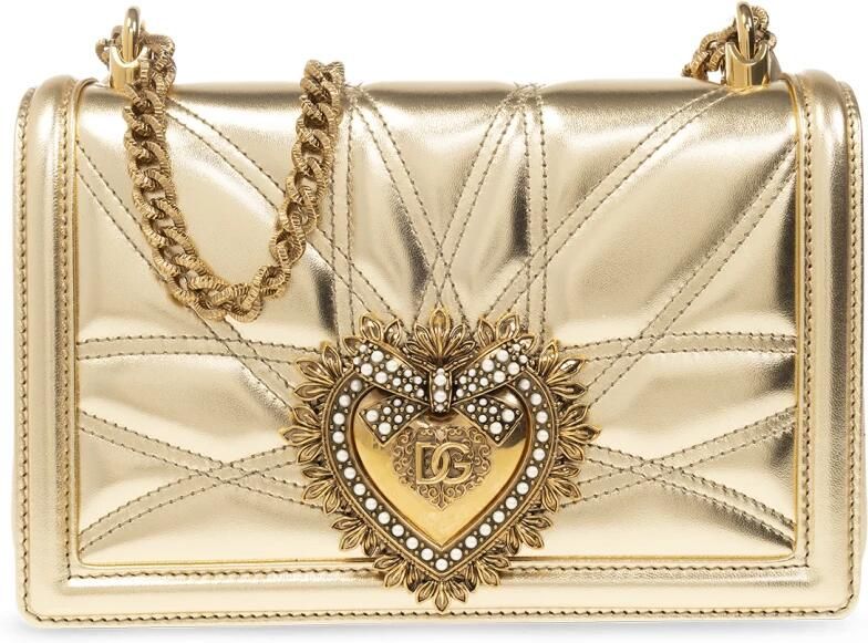 Dolce & Gabbana Gouden Tassen Stijlvolle Collectie Beige Dames - Foto 7