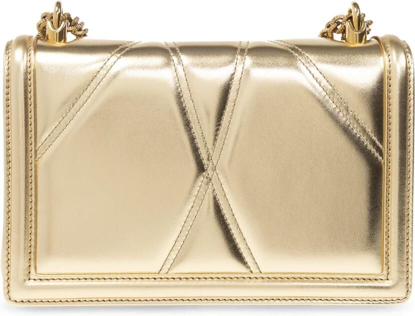 Dolce & Gabbana Gouden Tassen Stijlvolle Collectie Beige Dames - Foto 6