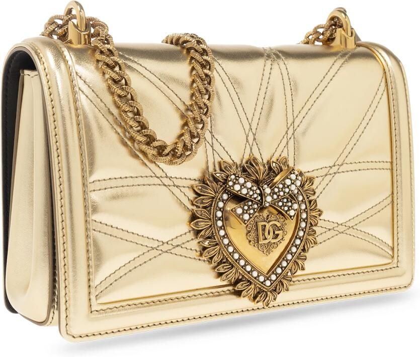 Dolce & Gabbana Gouden Tassen Stijlvolle Collectie Beige Dames - Foto 3