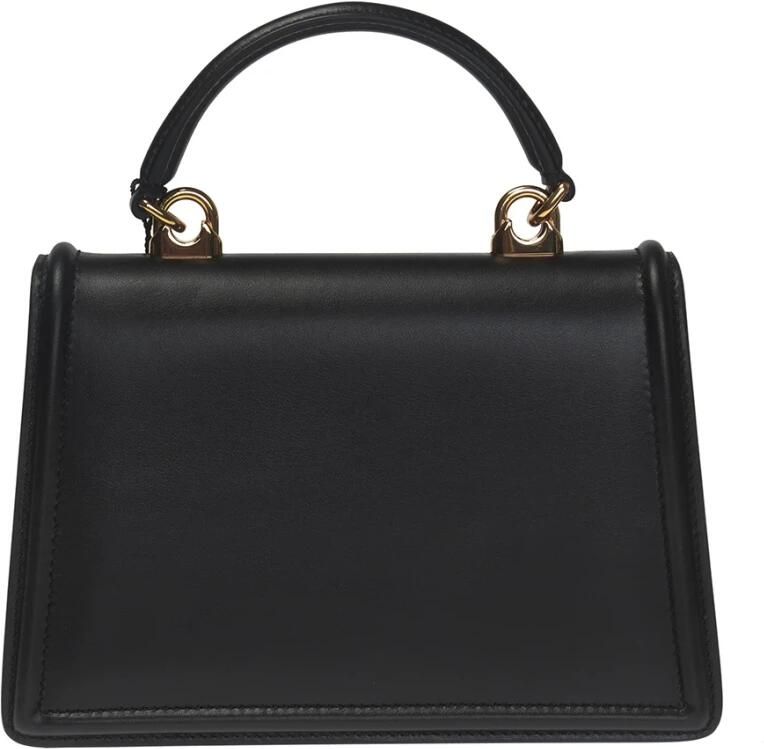 Dolce&Gabbana Crossbody bags Devotion Top Handle With Chain Shoulder Strap in zwart - Foto 4