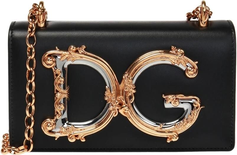 Dolce & Gabbana Luxe Zwarte Cross Body Tas Black Dames - Foto 7
