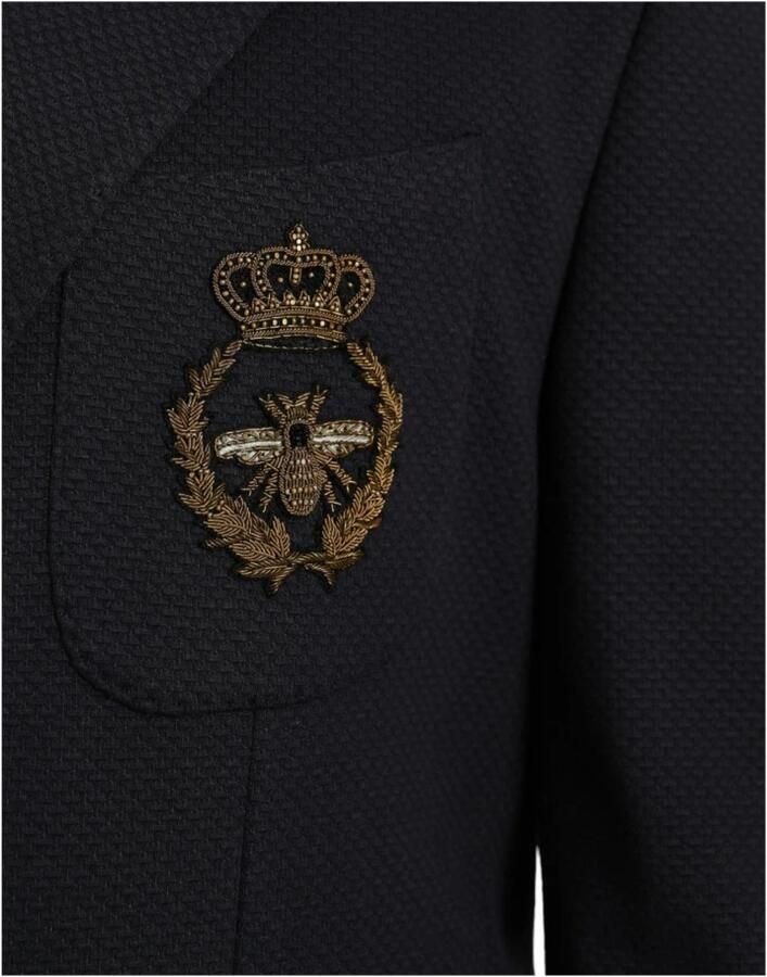 D&G Kostuum D&G Blazer met dubbele rij knopen getextureerd weefsel - Foto 3