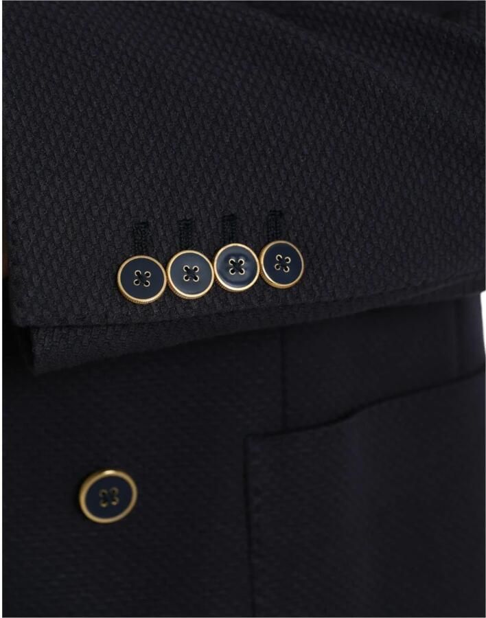 D&G Kostuum D&G Blazer met dubbele rij knopen getextureerd weefsel - Foto 2