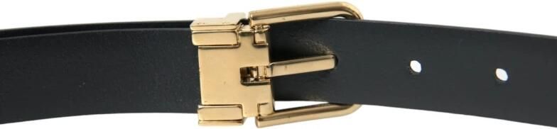 Dolce & Gabbana Elegante blauwe leren riem Blue Dames - Foto 4