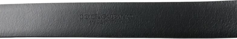 Dolce & Gabbana Elegante blauwe leren riem Blue Dames - Foto 5