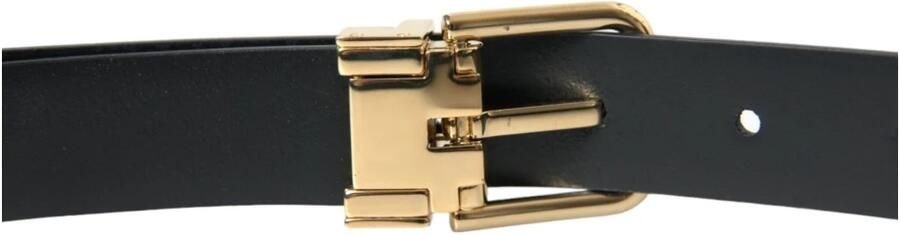 Dolce & Gabbana Elegante blauwe leren riem met metalen gesp Blue Heren - Foto 5