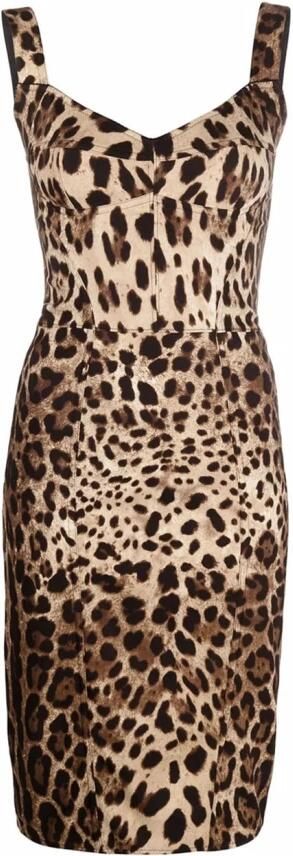 Dolce & Gabbana Elegante Bloemenjurk voor Vrouwen Multicolor Dames