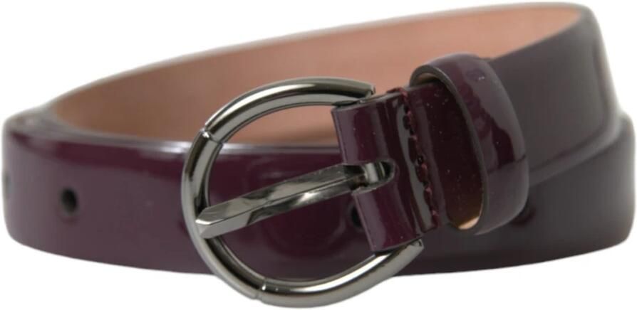 Dolce & Gabbana Elegante kastanjebruine leren riem Brown Dames - Foto 5