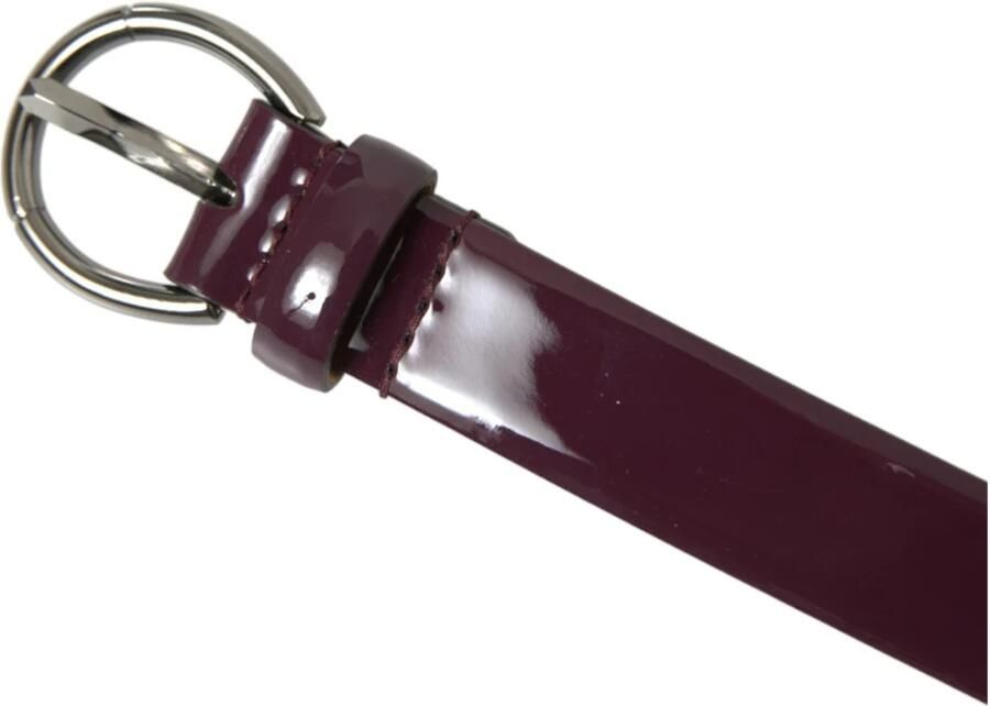 Dolce & Gabbana Elegante kastanjebruine leren riem Brown Dames - Foto 2