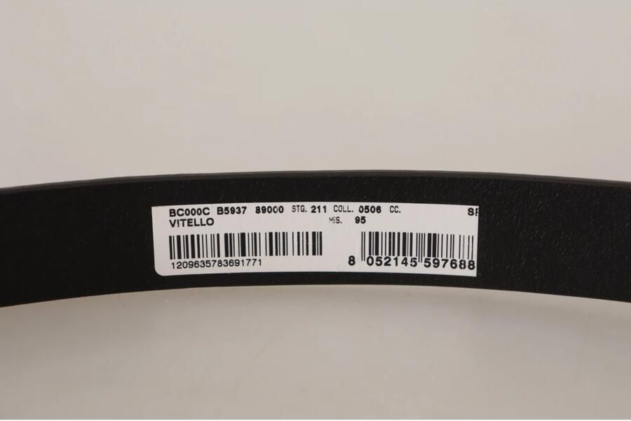 Dolce & Gabbana Elegante Leren Riem met Metalen Gesp Brown Heren - Foto 2