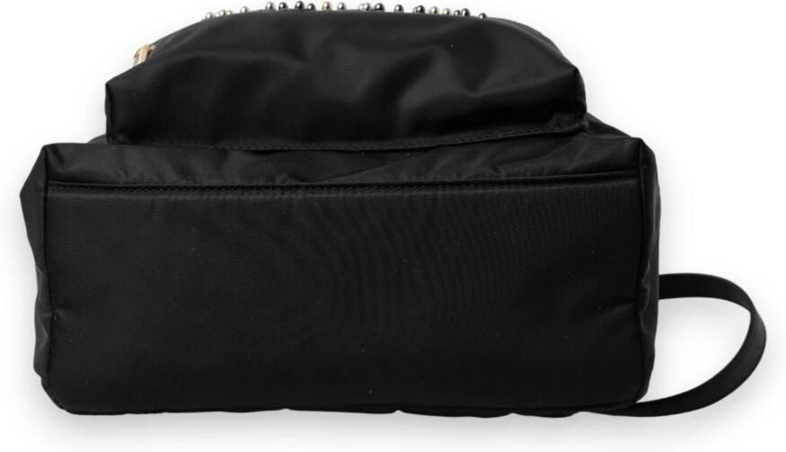 Dolce & Gabbana Elegante Zwart-Goud Detail Rugzak Black Dames - Foto 7