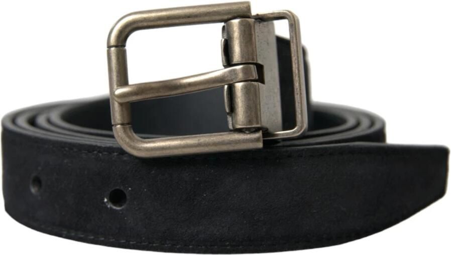 Dolce & Gabbana Elegante zwarte leren riem met metalen gesp Black Heren - Foto 6