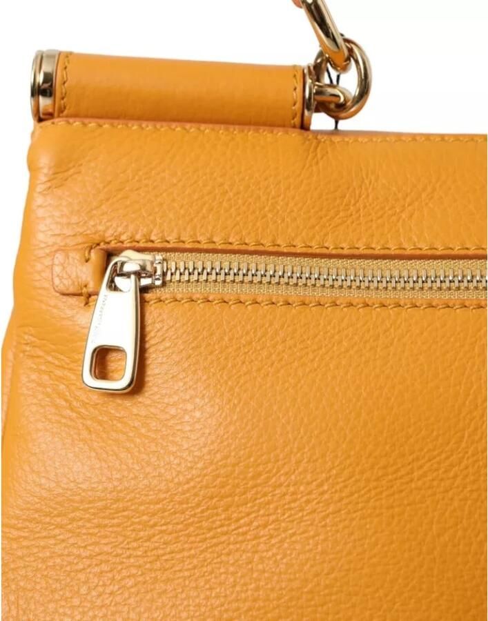 D&G Schoudertas D&G icily Medium lederen tas met handvat aan de bovenkant - Foto 2