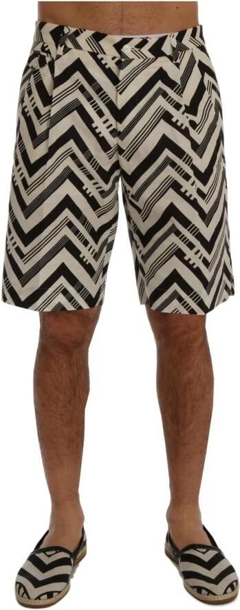 Dolce & Gabbana Casual kniehoge gestreepte shorts Multicolor Heren - Foto 7