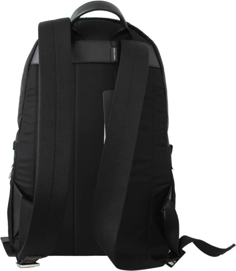 Dolce & Gabbana Zwarte Gouden Schoolrugzak Varken van het Jaar Motief Black Heren - Foto 2