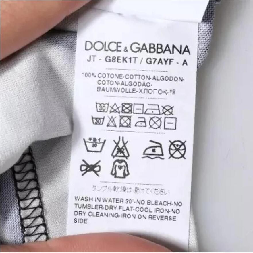 Dolce & Gabbana Grafische Print Crew Neck T-shirt Multicolor Heren - Foto 2